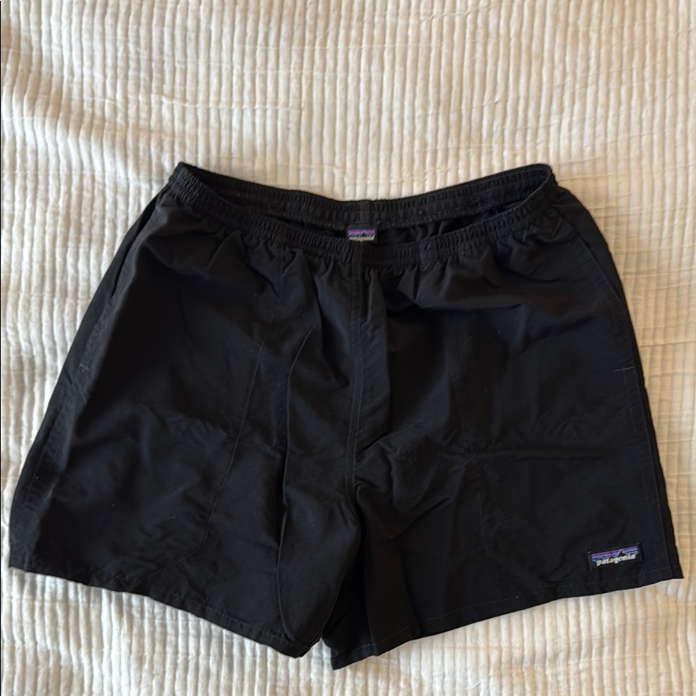 Patagonia Baggies Men's Black Shorts 4.5” inseam
